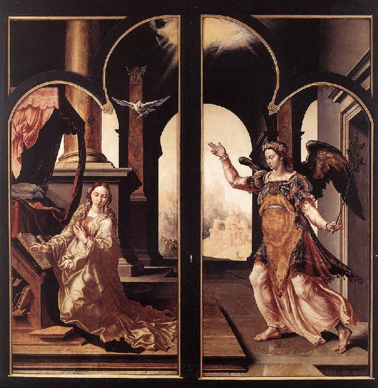 HEEMSKERCK, Maerten van Annunciation sg